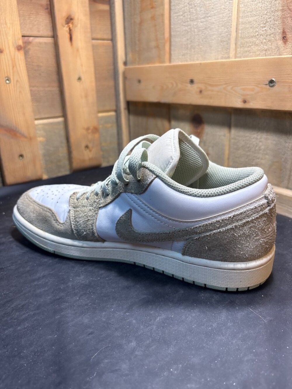 Nike Air Jordan 1 Low FN5214-131 Womens Size US 8 UK 7 EU 41 White Sneakers - Picture 9 of 10
